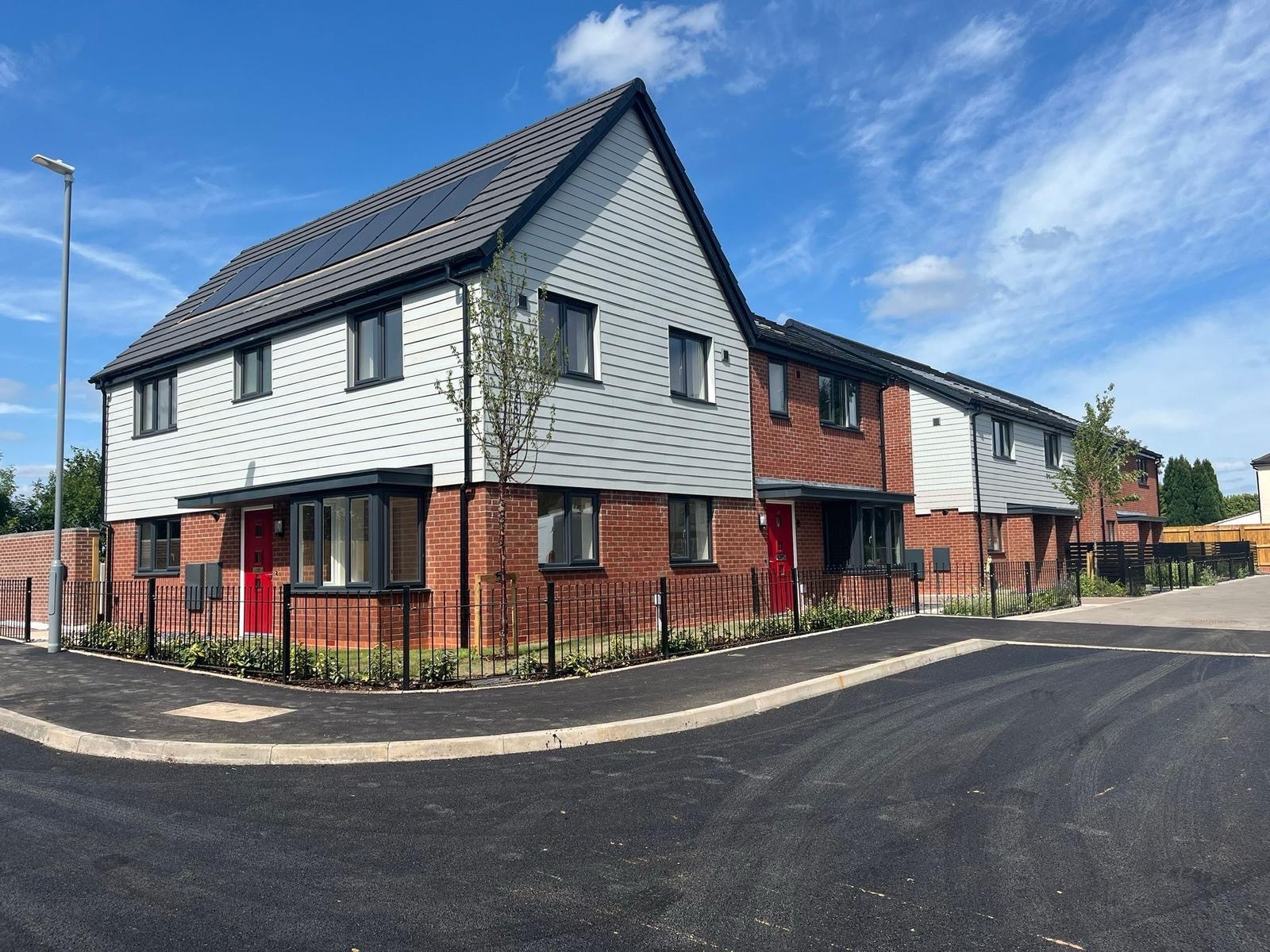 Social housing development within the West Midlands designed by an architect