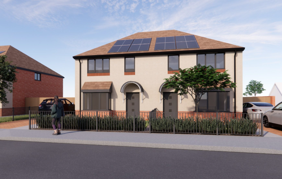 Residential development design by 0405 Architecture West Midlands